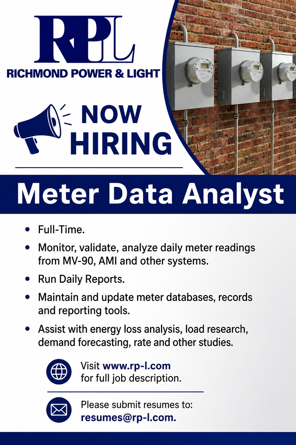 meter data analyst
